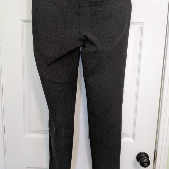 FADED GLORY GRAY GREY SKINNY PANTS SIZE 14A - Picture 4 of 8
